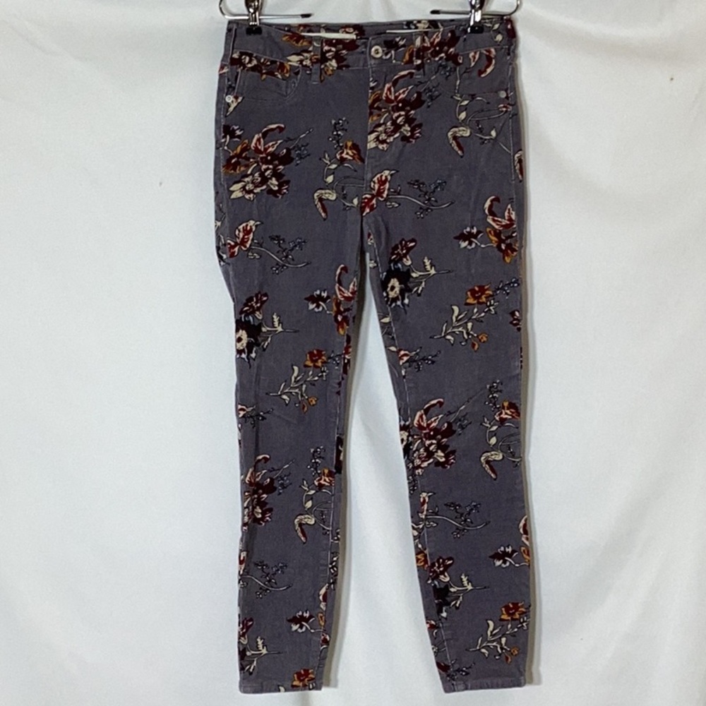 Anthropologie Pilcro and The Letterpress Corduroy High Rise Skinny Jeans Size 28 - Picture 2 of 10